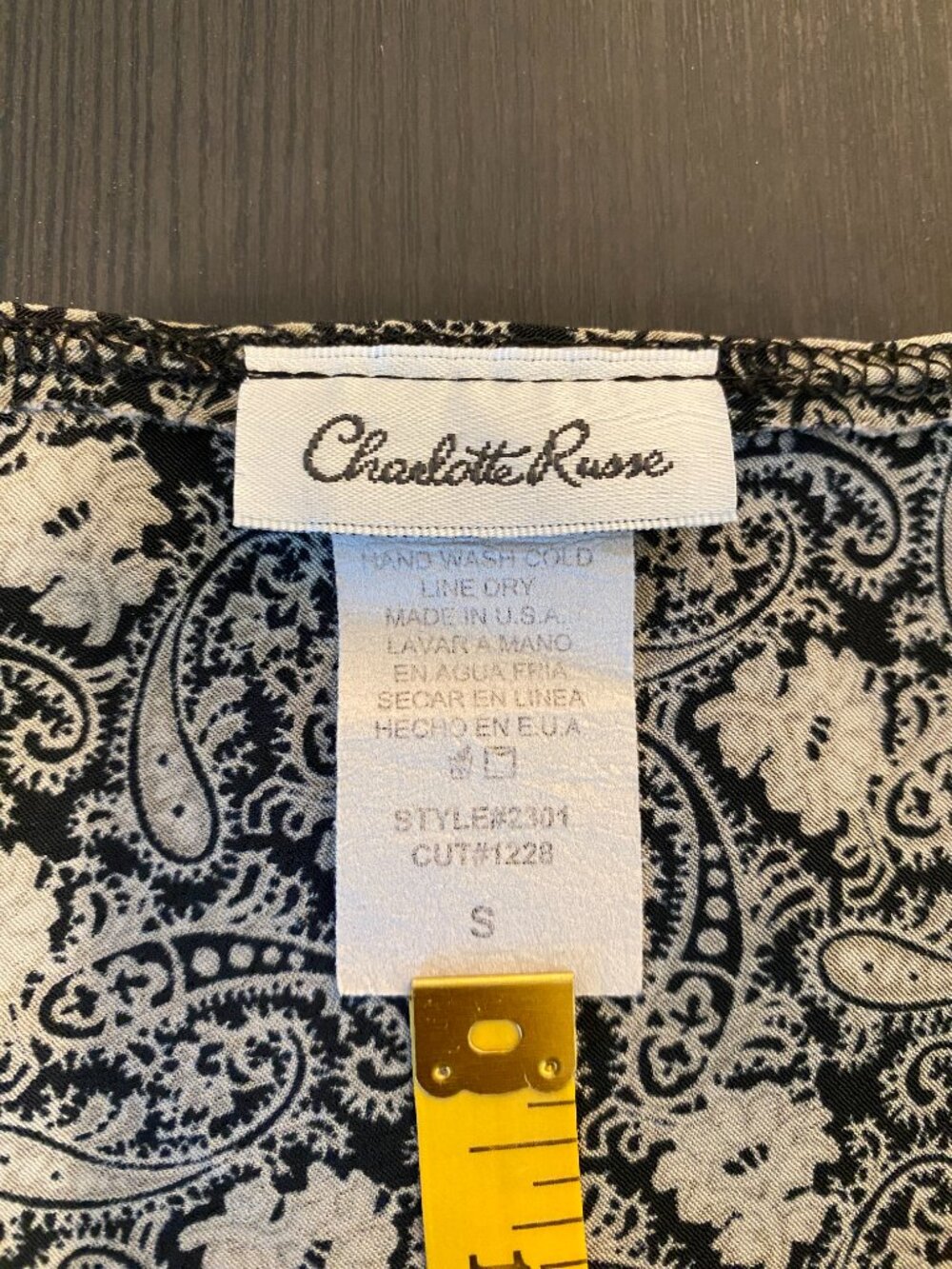 ๐ฟโจ Rare True Vintage 90s Charlotte Russe Boho Mini Dress | Indie Sleeze Grunge - Picture 10 of 10